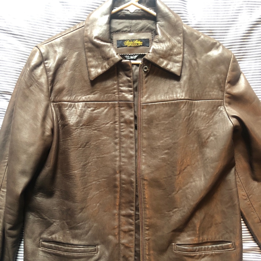 Vintage Brooks Brothers Woman’s Leather Jacket